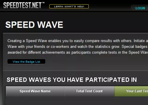 SpeedTest lança SpeedWave
