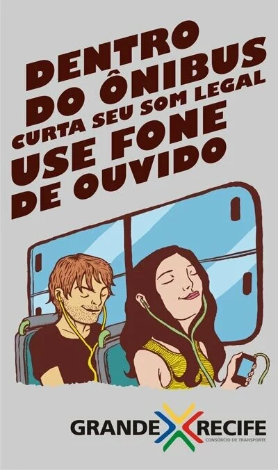 Campanha Use Fone de Ouvido - Grande Recife